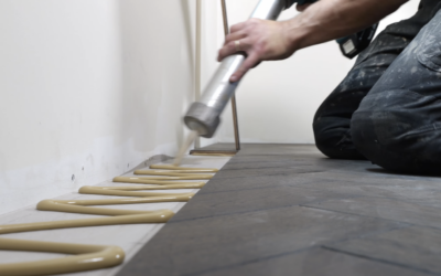 Réaliser une ceinture pour un parquet bâton rompu